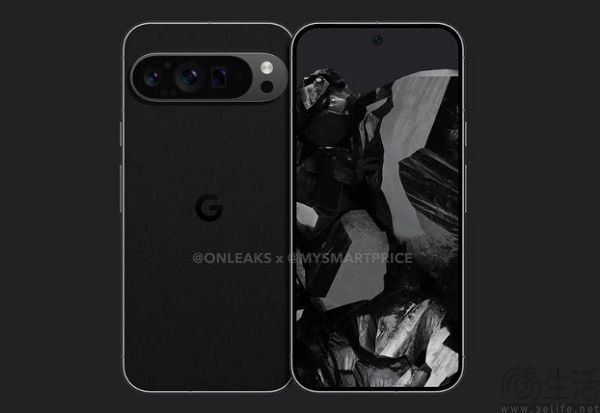 谷歌Pixel 9 Pro渲染图曝光，或采用全新模组设计